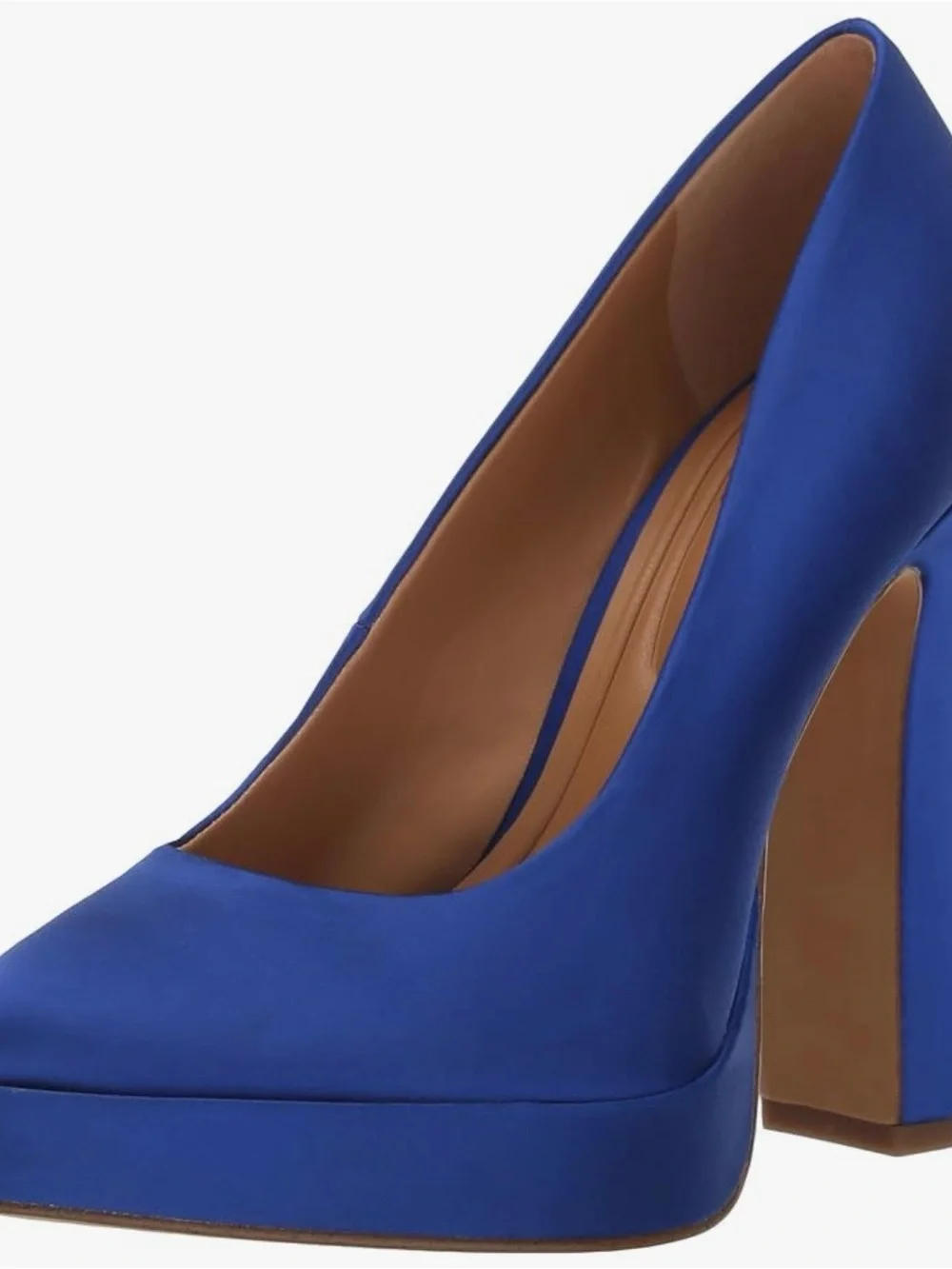 Jessica Simpson Royal Blue Platform Pump Heels - Brand New (Size: 5)